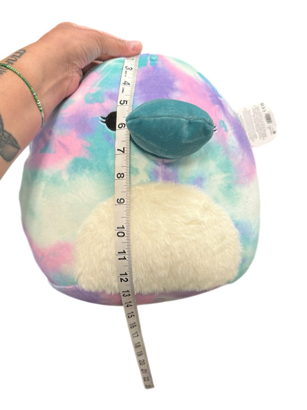 Squishmallows Mitch the Platypus Pastel Tie-Dye Plush 12 in. NWT - Picture 8 of 8